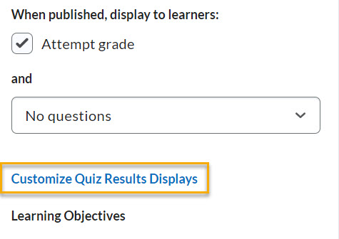 Custimize Quiz results display button.png