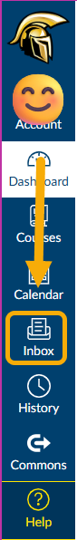 Sidebar menu with "Inbox" highlighted.
