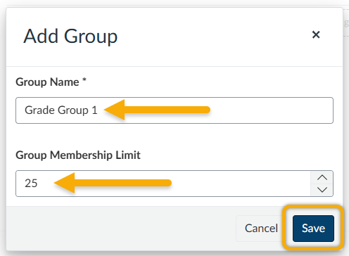 Group details form
