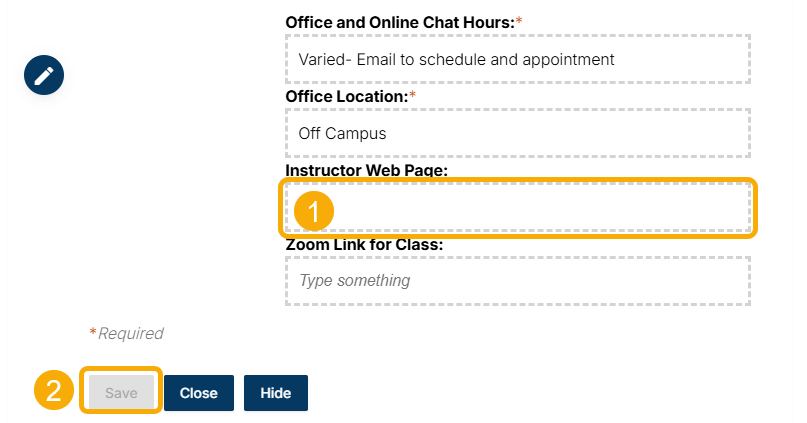 1. Paste url. 2. Click save.