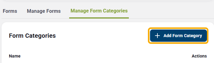Click Manage Form Categories