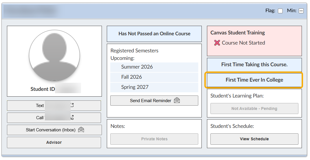 first time ever in college