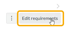 Edit requirements (circled)