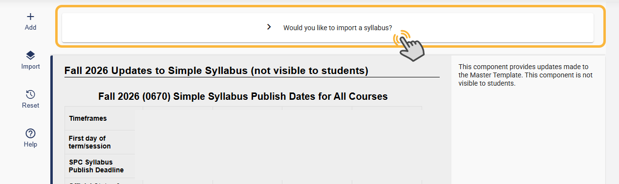 shows info identified in Step 3