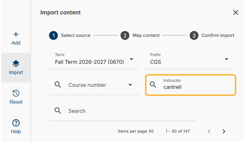 user added their last name to instructor to narrow search